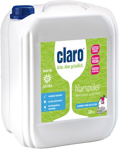 Preisvergleich Produktbild 1x Claro - Professional Klarspüler - 10kg