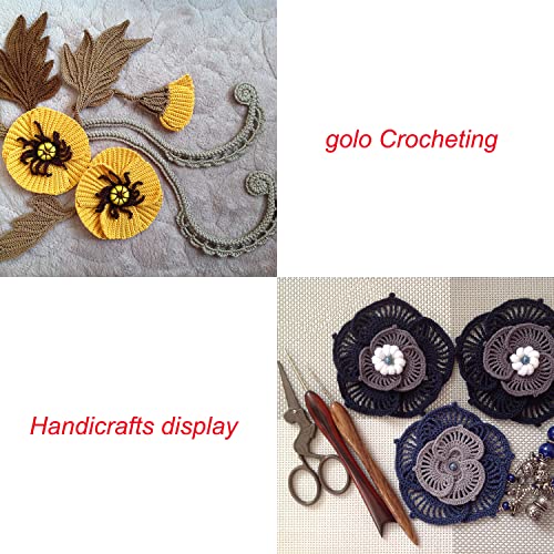 Golo Crochet Thread Yarns For Knitting 100% Cotton Yarn For Knitting Wheat Color 10-Ecr #TOP2