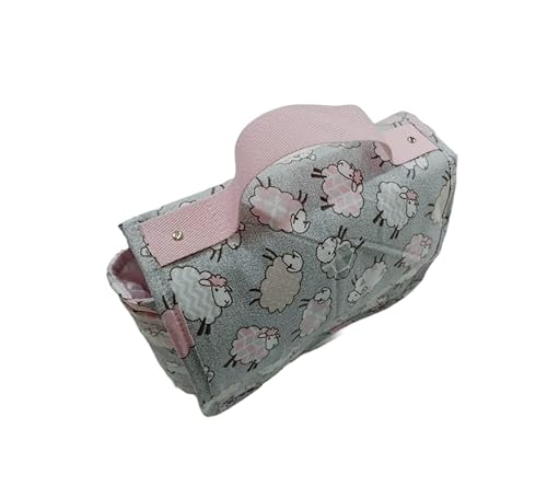 Necessaire Porta Fraldas - Modelos Femininos (Necessaire Porta Fraldas Ovelhas)