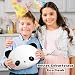 SQEQE Panda Plushies Stuffed Animals with 4 Babies, Cute Panda Plush Pillow Soft Toy Birthday Gifts for Girls Boys