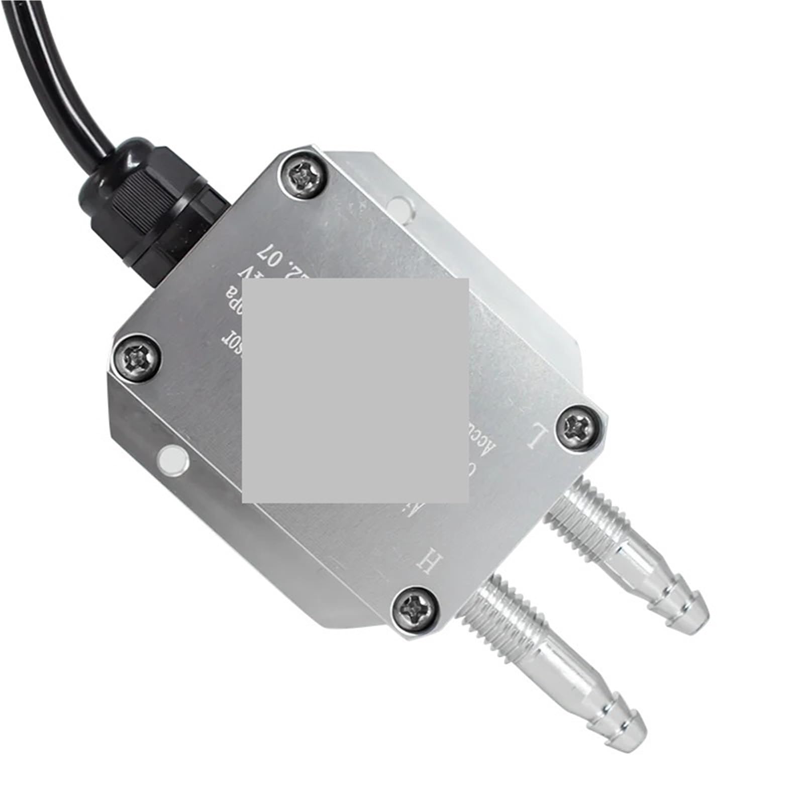 Trasmettitore di pressione, Trasmettitori Di Pressione Sensore Differenziale Aria 4-20 MA 0-10 V Trasduttore Trasmettitore,per Acqua Gas Olio Aria(0-10m/s 0-10v)