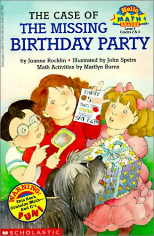 The Case of the Missing Birthday Party (Hello Math Reader, Level 4 ...