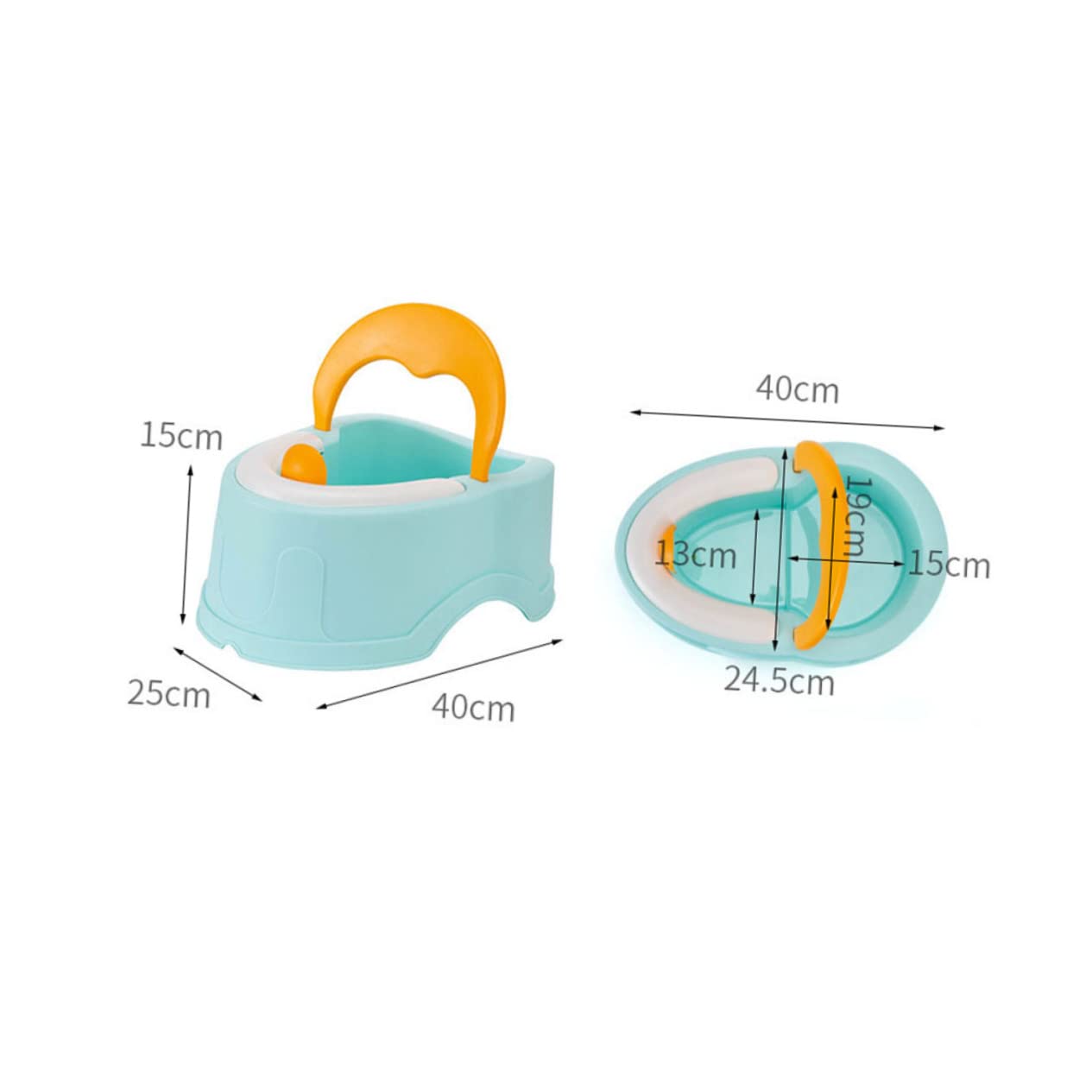 Yardwe Inodoro Portátil Para Bebés Inodoro Para Lavar El Trasero Del Lavabo Para Uso Viajes Infantil Para Camping y Viajes