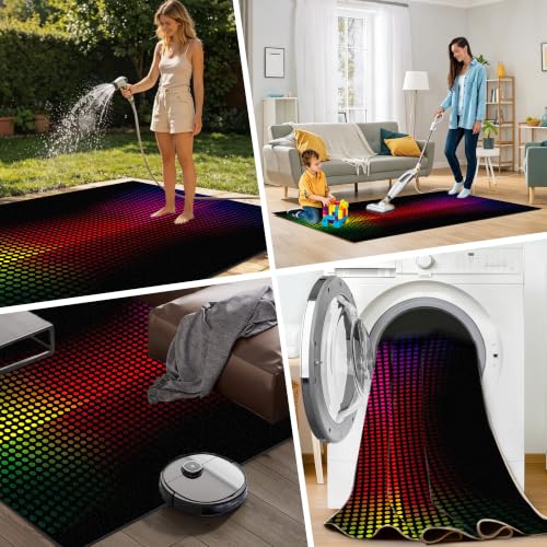 Tapis de jeu gaming 3D lavable au format compact 60x100cm pour espace ado - 7