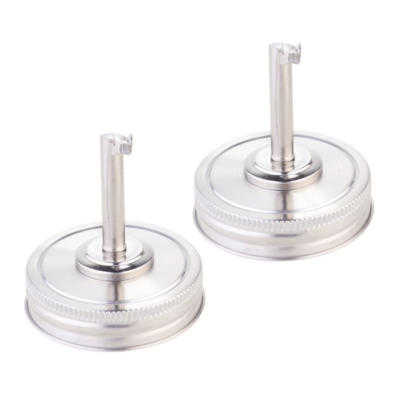 8piezas Inoxidable Vertedor para Tarros Antigoteo Lids para Aceiteras y Vinagreras Fáciles De Limpiar y Usar
