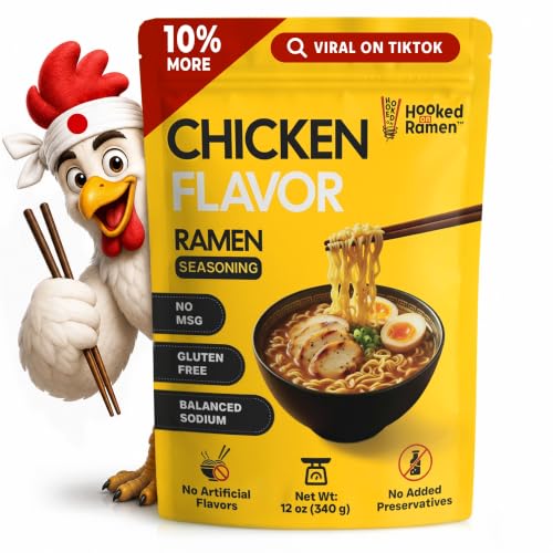 Hooked on Ramen Gluten Free Savory Chicken Ramen Seasoning -