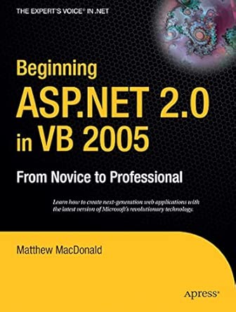 Beginning Asp.Net 2.0 in VB 2005: From Novice to Professional book cover