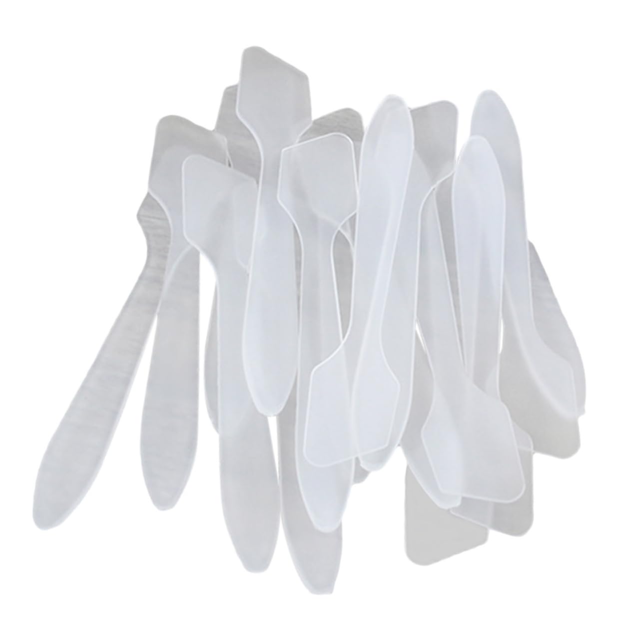 Healeved Facial Mask Spoon 150pcs Plastic Makeup Spatula Beauty Tool Cosmetic Scoop for Diy Mask