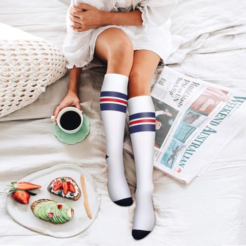 Image of Bluemaple 6 Pack Copper Compression Socks for Women and Men Circulation-Best Support for Medical, Running,Nursing,Athletic