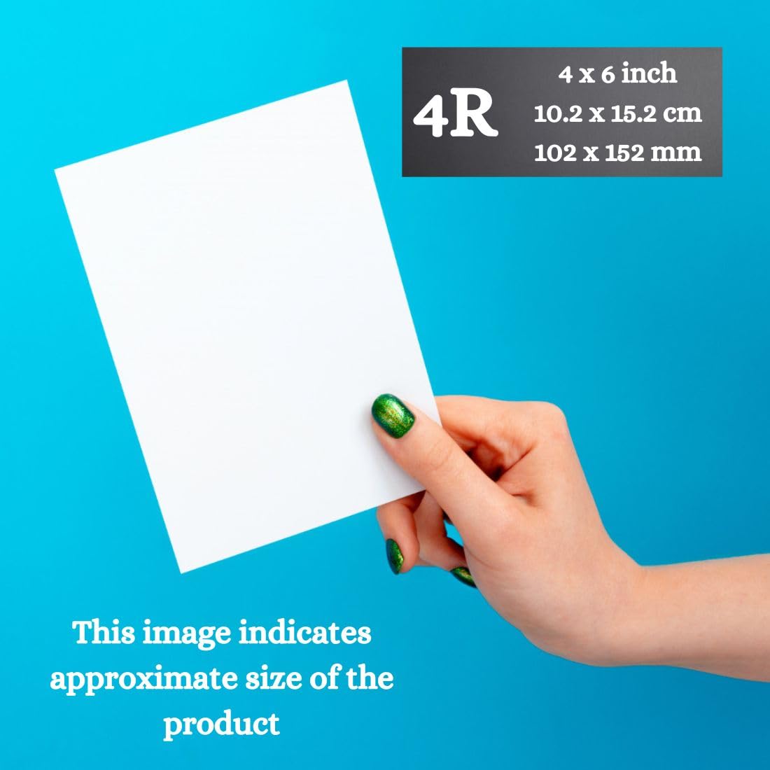 AanyaCentric Pack of 20 Premium 4x6inch Photo Prints High Resolution, Glossy Finish, 330 GSM Thick, Customized, Personalized