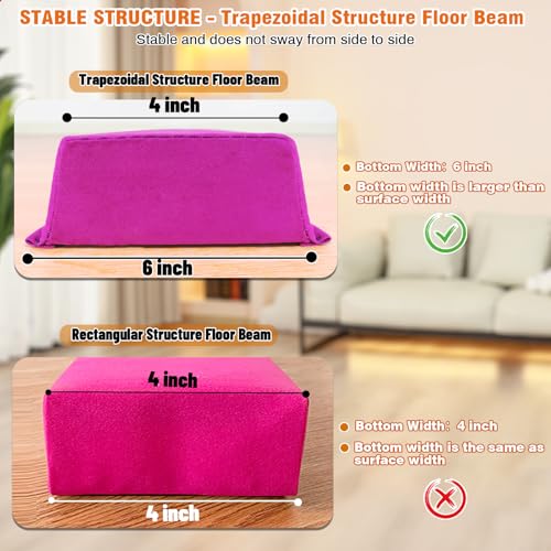 Image of Marfula 6 FT / 8 FT / 9 FT Folding Gymnastics Beam Foam Balance Floor Beam