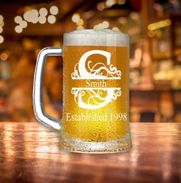 Personalized-Beer-Mug-Fancy-Letter-Design-Beer-Mug-Beer-Stein-Custom-Laser-Engraved-Beer-Glass-Glass-Beer-Mug-16-oz
