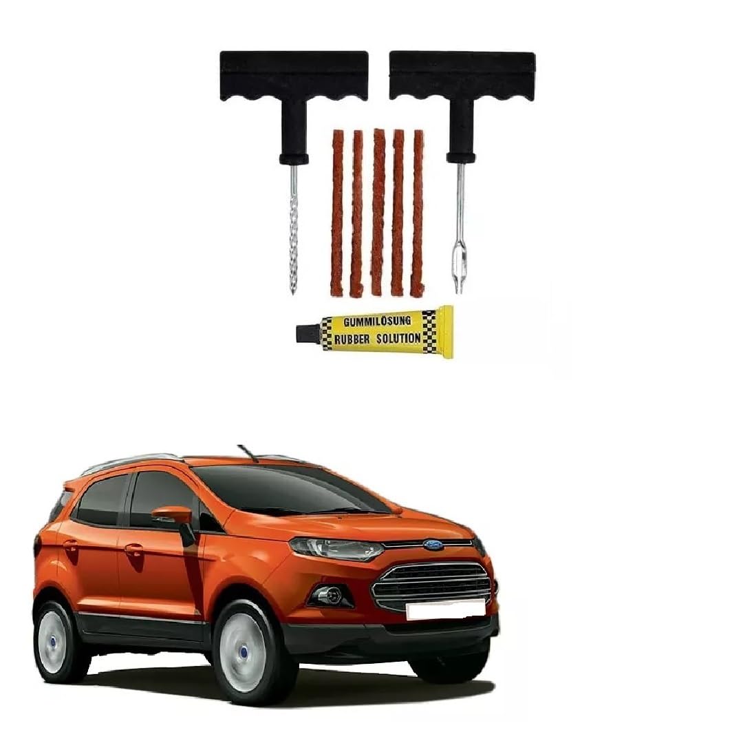 Universal Car Tubeless Tyre Tire Puncture Repair Kit Puncture