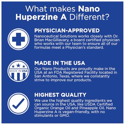 Nanoceutical Solutions Huperzine A Drops