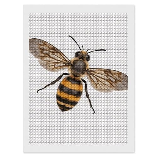 Peinture diamant d'abeille adultes débutants kit complet broderie 5D