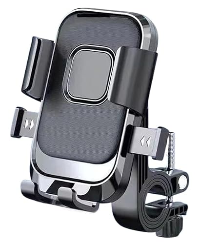 Bike Phone Mount,Universal Cell Phone Bicycle Holder For 4-6.5 inch Phones,Adjustable Motorcycle Bicycle Phone Mount,Suit for iPhone11/Xs,/Xr/X/7/8 Plus/Max, S20/S10/S9 etc