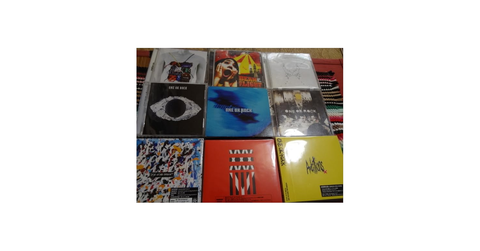 Amazon.co.jp: ONE OK ROCK ワンオクロック CDアルバム 9枚