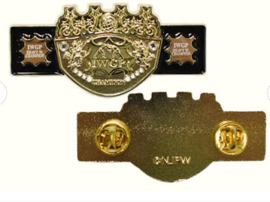 【限定品】新日本プロレスIWGP チャンピオンベルト ピンズセット Amazon.co.jp: 未開封 新日本プロレス IWGP チャンピオンベルト