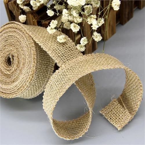 Ruban de jute naturel 5m pour réussir vos emballages et décors sans effilocher