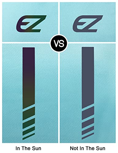 Ezrun Men's Workout Sleeveless Shirts Quick Dry Muscle Swim Shirt Gym Fitness Running Beach Tank Tops(Bluegradient,M) #TOP4