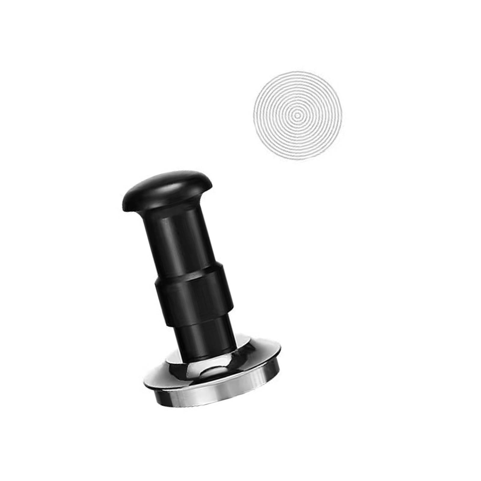 Doppio meccanismo a molla in acciaio inox pressacaffè espresso con manico ergonomico accessorio da cucina accessorio da cucina