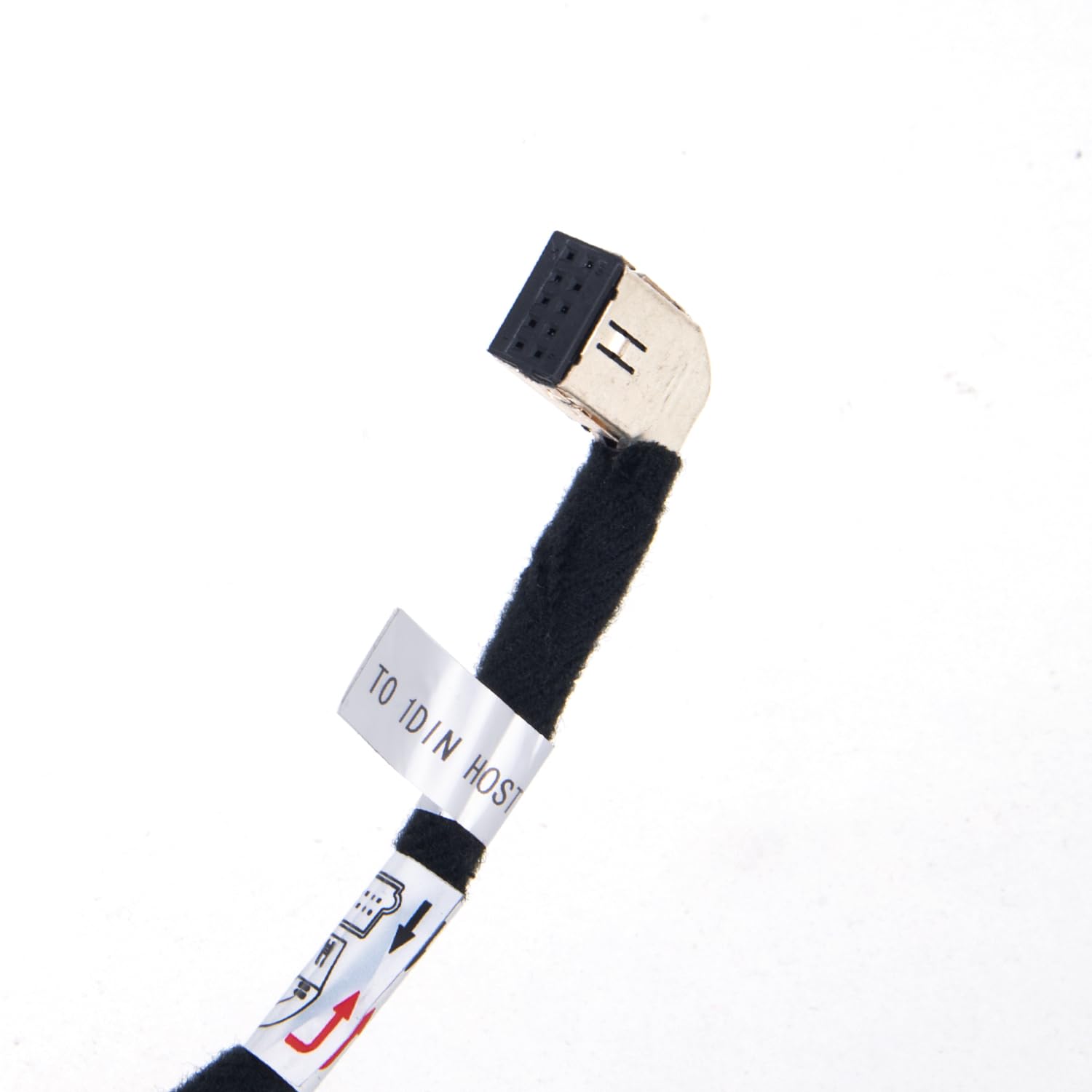 PEMP Cable LVDS para BMW E60 E61 E62 E63 E64 E70 E87 E90 Business HU M-Ask y M-ASKII CCC (1 DIN Host) Cable de vídeo CID.