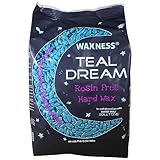 Waxness Teal Dream Hard Wax Beads 2.2 lb (1 kg) – Rosin-Free Stripless Wax for Sensitive Skin, Creamy Texture, Professional Use – Made in Italy