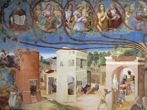 Impression sur toile de maître Christ Vine peinture abstraite haut de gamme