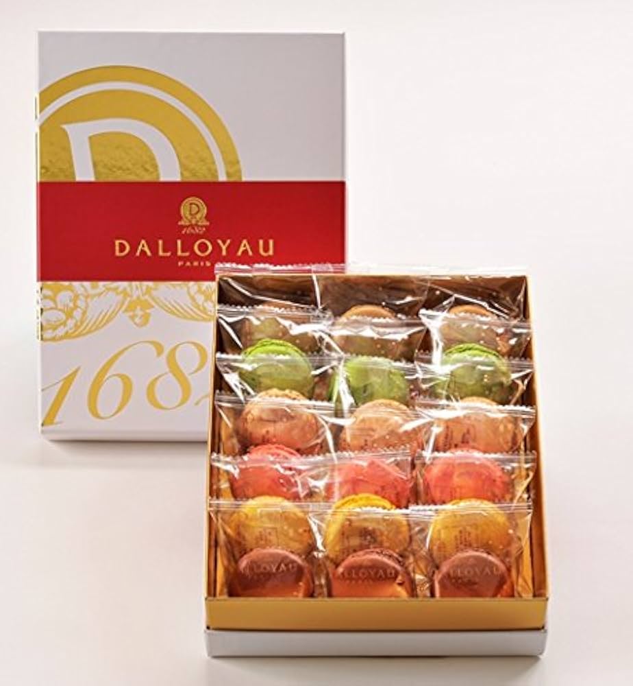 Amazon.co.jp: DALLOYAU ダロワイヨ マカロン18個詰 ダロワイヨ