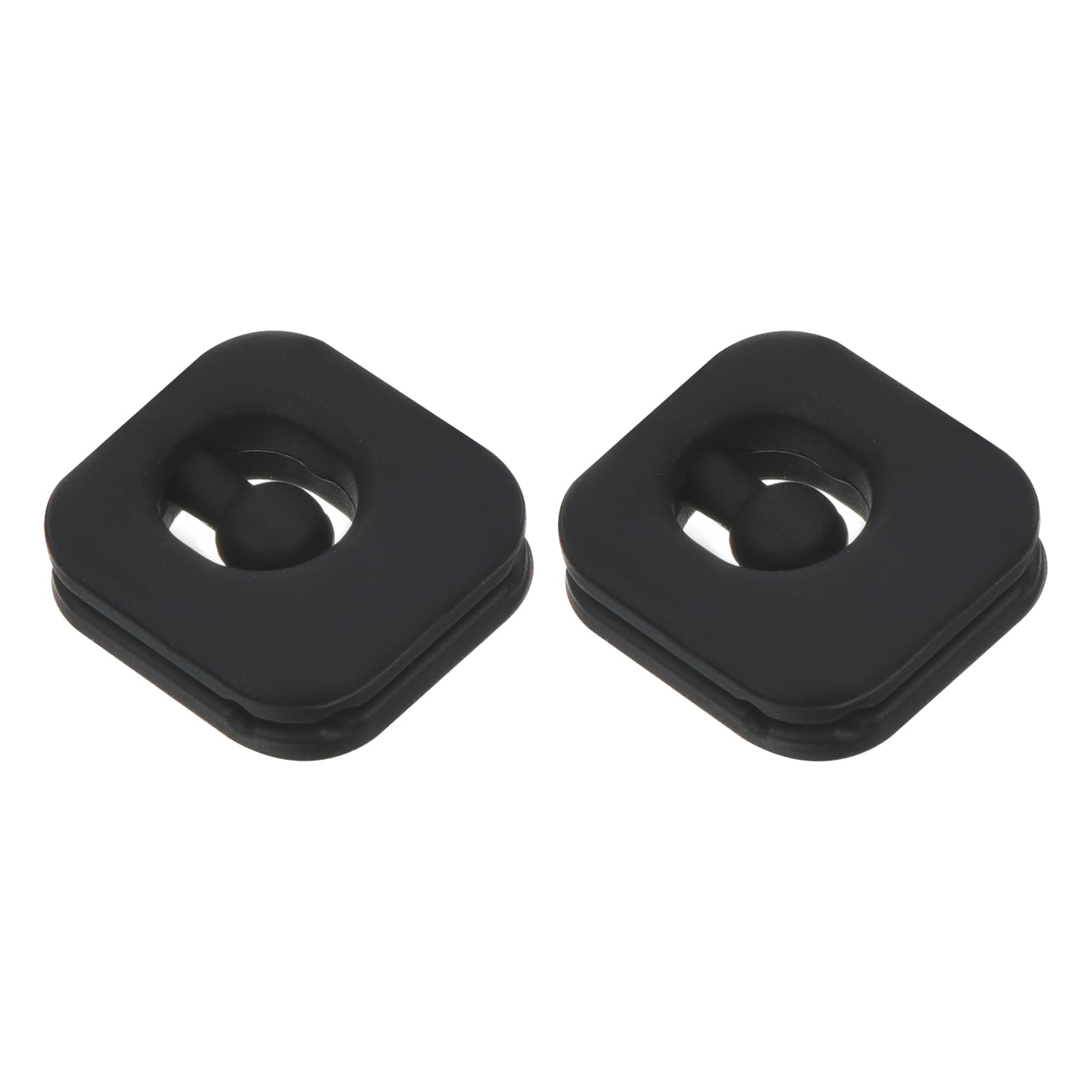 M METERXITY 2 Pack Tennis Vibration Dampener, Square Shock Absorber, Silicone Racket String Damping