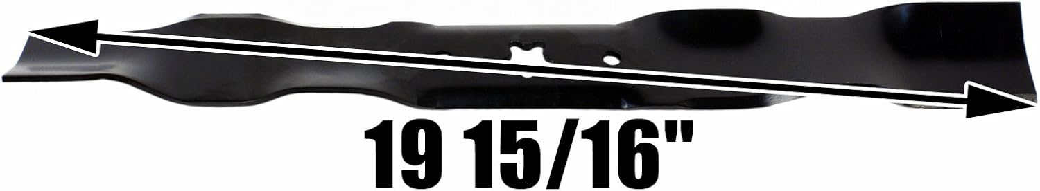 USA Mower Blades (2) Mulch Blades fit AYP 134148, 134148M, 134148X, 38" Deck