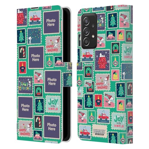 Protégez votre Galaxy A52 avec l'étui portefeuille Peanuts Noël en cuir