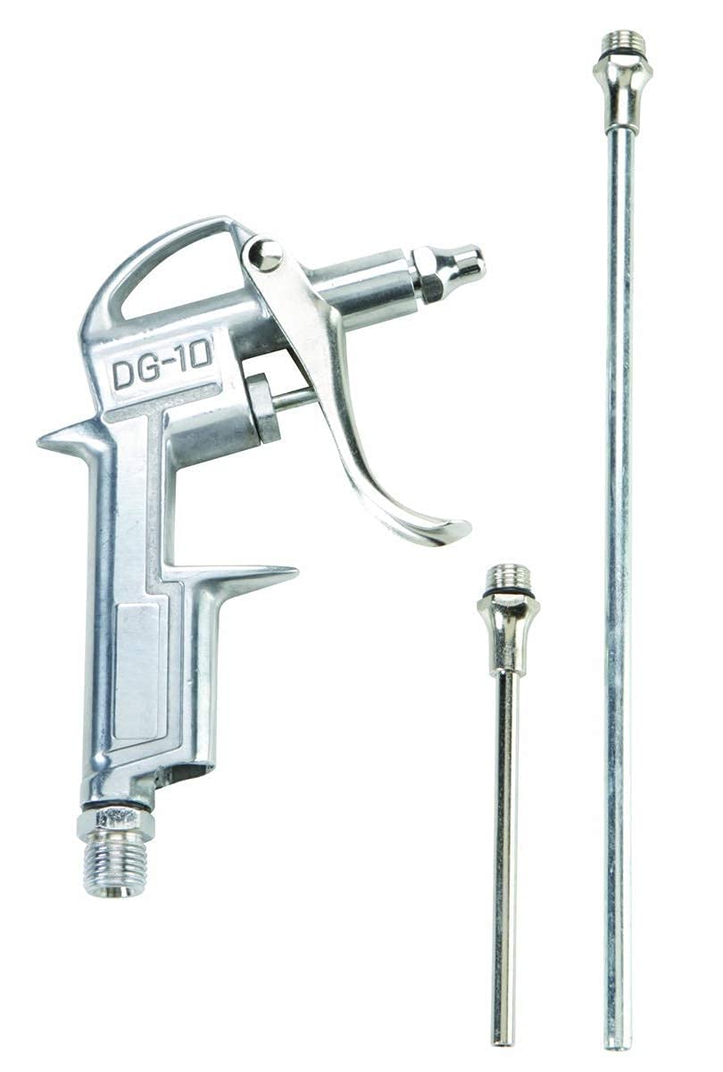 Aluminium Air Blowing Gun Pistol Trigger Cleaner Compressor Dust Blower Nozzle Cleaning Tool for Compressor Car Cleaning Tool with Adjustable Air Flow Nozzle 1+2+3 (Silver) (B0BSS441DB) Amazon Price History, Amazon Price Tracker
