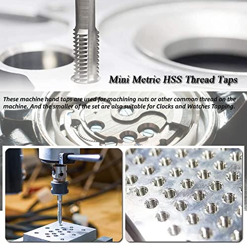 Set di Rubinetti Metrici Maschiatura Filo Mini