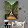 Alleyway in The Park of Saint Cloud Painting by Henri Rousseau Diamond Painting Kits for Adults, 5D Crystal Diamonds Art with Accessories Tools, Picture DIY Art Craft for Home Décor Gift #2