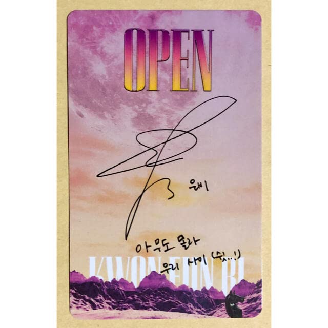 Amazon.co.jp: IZ*ONE クォン ウンビ OPEN ソロ アルバム トレカ CD