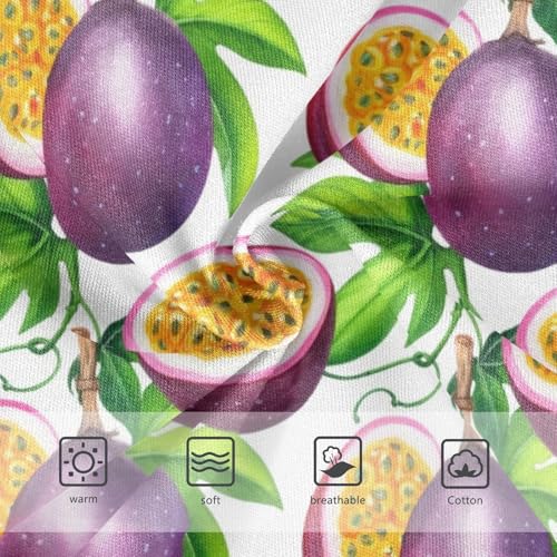 Joisal Girls Underwear Toddlers 2t Cotton Panties Little Girl Stylish Kids Undies Briefs Passion Fruits Green Leaves3