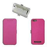 QiongniAN Hülle für Wiko K-Kool 3G M1130 hülle Schutzhülle Hülle Cover Pink