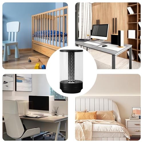 Veilleuse tactile LED esthétique et lampe nomade effet bougie chaleureuse - 4