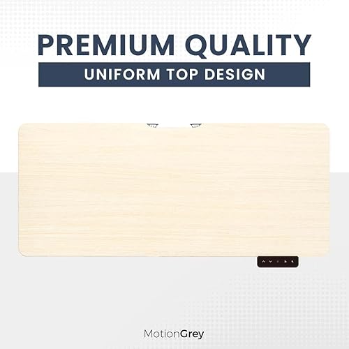 Miniatura 8 de MOTIONGREY - Escritorio de pie ajustable en altura con motor eléctrico, escritorio ergonómico de pie, soporte de escritorio ajustable para