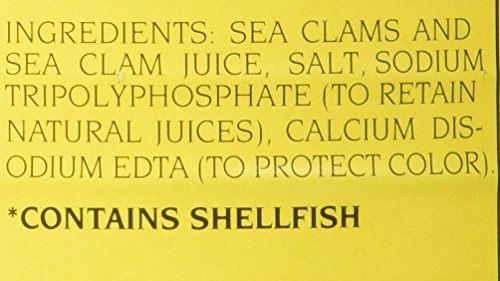 Chopped Sea Clams 2/51 Oz. (Basic Pack) #TOP3