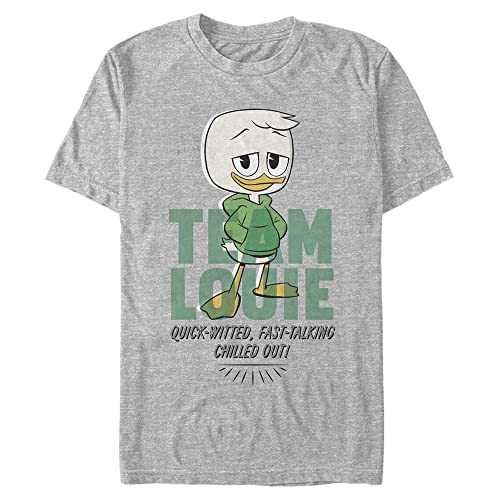 T-shirt Disney Vert fini les hauts courts tall homme grande taille L gris