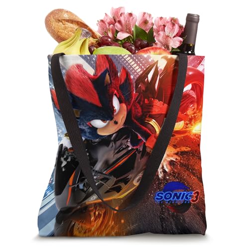 Bolso tote de Sonic the Hedgehog 3 con motocicleta de Shadow miniatura 4