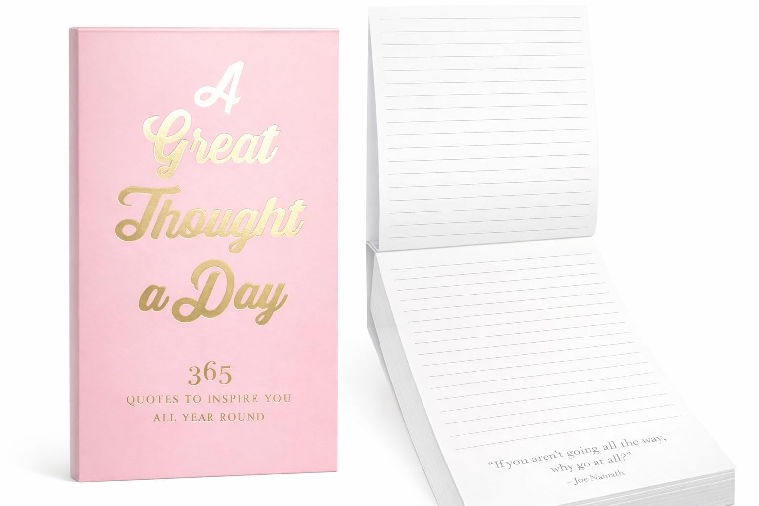 WORLD TRAVELER A Thought a Day List Pad with 365 Inspirational Quotes for Notes, Memos - A Year of Positive Thinking, To Do List Notepad, Size 5X8,