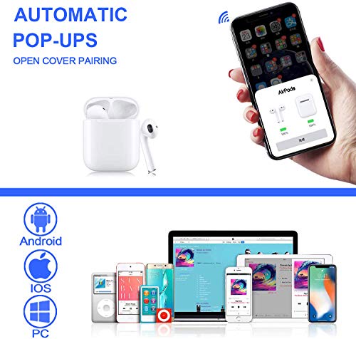 image for FatCat Wall Graphics Bluetooth 5.0 Wireless Earbuds Headsets Bluetooth