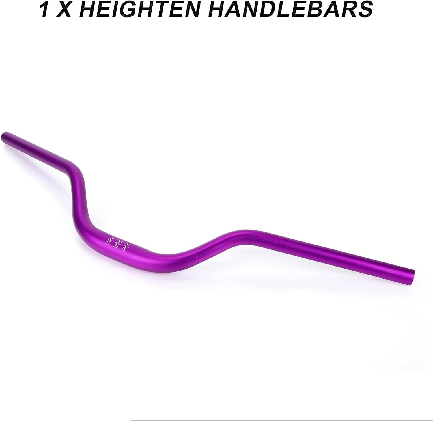 Motorcycle Handle Bars, PSLER Heighten Handlebars 7/8 22mm Handlebars 31.8mm Riser Handlebar for Sur Ron Light Bee X/S Segway X160/X260 Talaria Sting MX3 R MX4 Talaria XXX E-Ride Pro 79Bike (Purple)