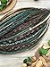 Ready to ship Synthetic dreads - Elven Dream Dreadlocks Set, Dark Brown and Green color 30 Double ended 20 inches Dreadlocks boho hairstyle Custom Dreadlocks Extensions extensions