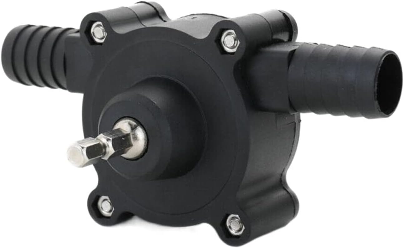 Mini Submersible Portable Electric Water Pump Portable Electric Drill Pump Water Oil Mini Hand Self-Priming Transfer Home Garden Outdoor Tool Plumbing Accessor