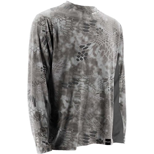 Huk Kryptek LoPro Icon maillot de pêche homme manches longues anti-UV