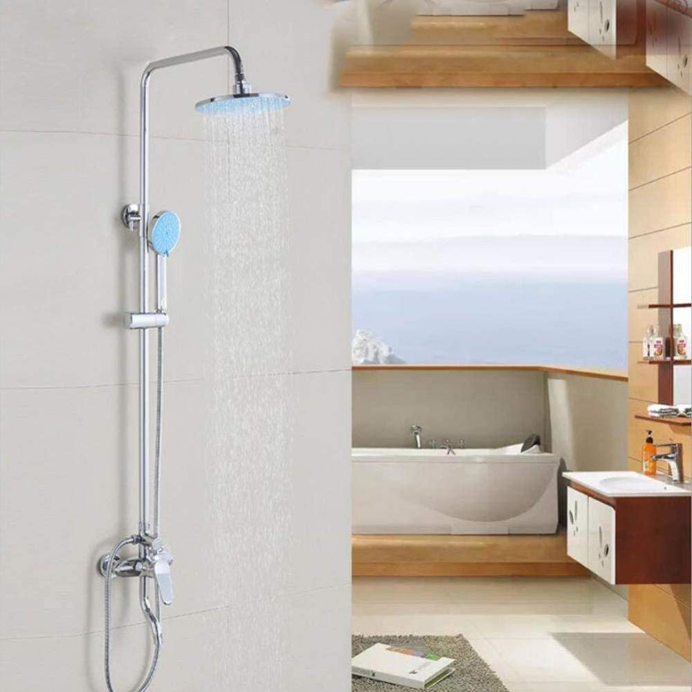 Douche en cuivre réglable pour résoudre les problèmes de hauteur et de température instable